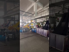 ジアルーイ・テキスタイル・カンパニーの織物工場の生産過程の現場撮影