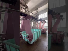 ジアルーイ・テキスタイル・カンパニーの織物工場の生産過程の現場撮影