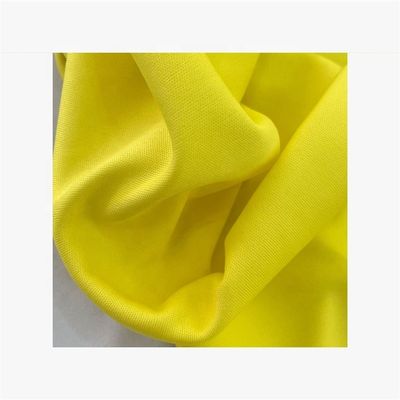 Double Face Fabric Polyester Double Knit Fabric For Garments Yarn Count 75D