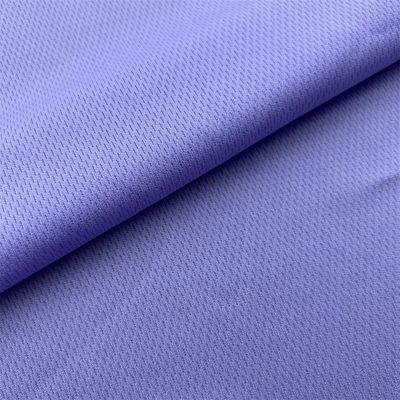 Lightweight 100% Polyester Double 250g Knitted Mesh Fabric Hoodie for Outdoor Fitness